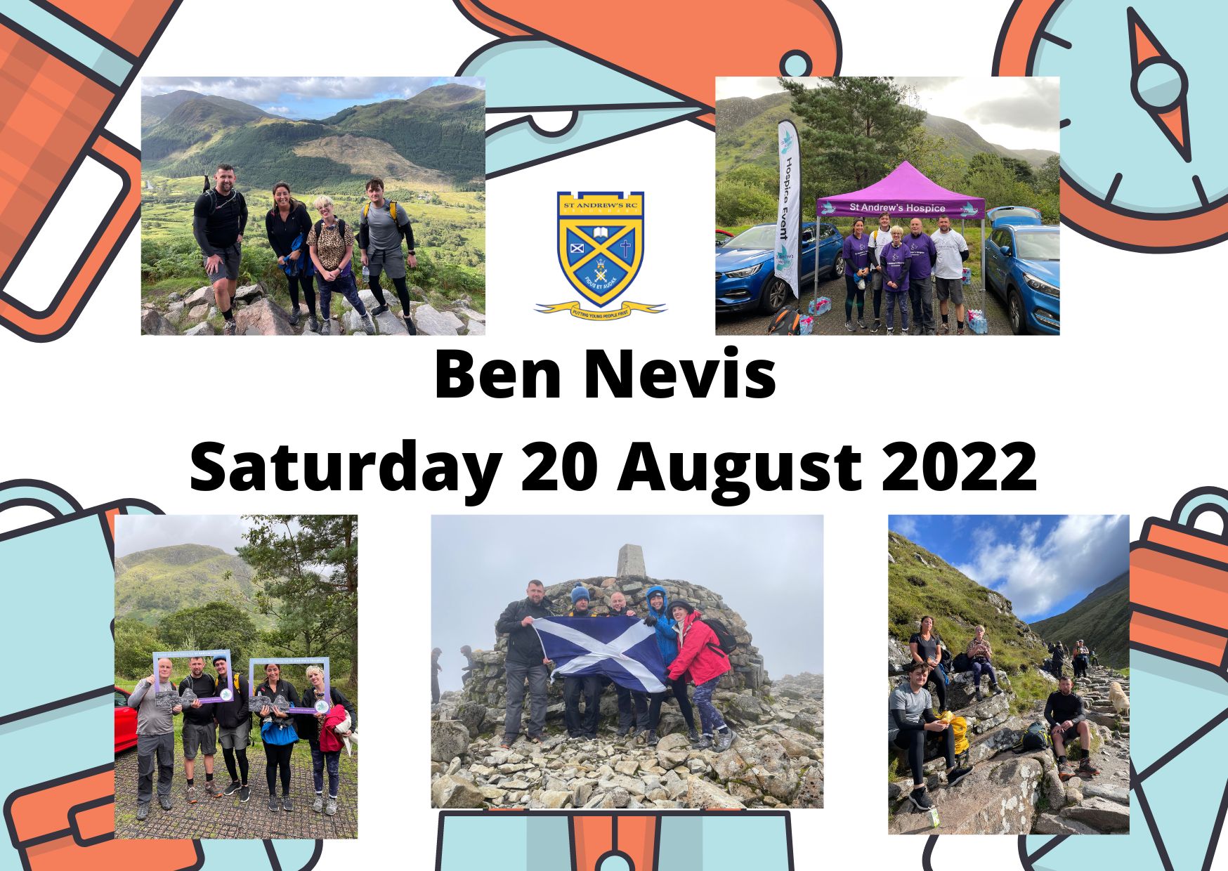 Ben Nevis Climb Saturday 20 August 2022